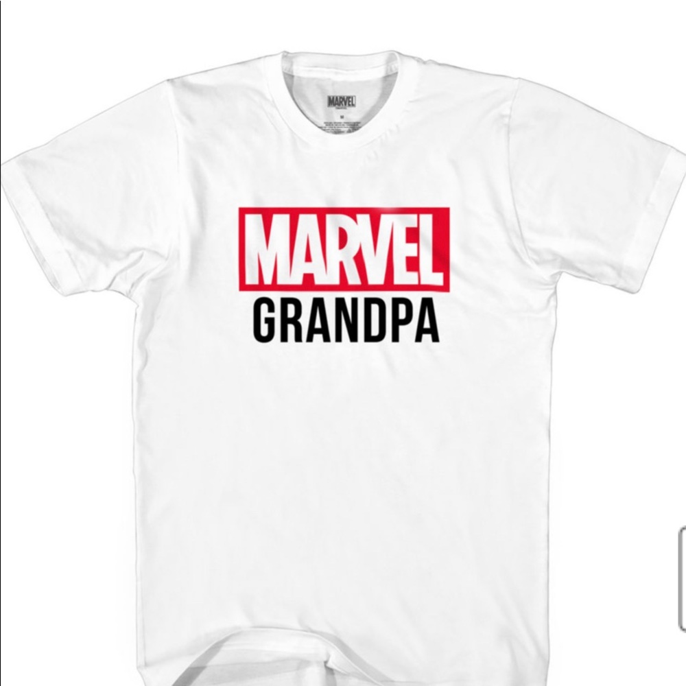 Marvel grandpa shirt